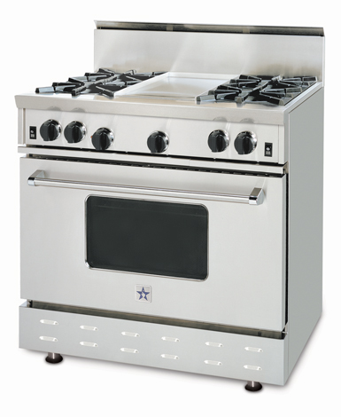 CUISINIÈRE AU GAZ RNB 36 POUCES - BlueStar Québec