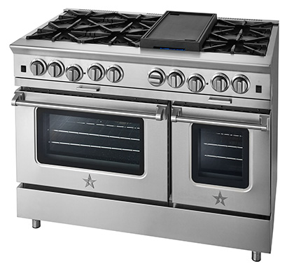 CUISINIÈRE AU GAZ PLATINUM 48 -Blue Star - BlueStar Québec