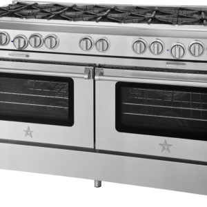 CUISINIÈRE AU GAZ PLATINUM 60 POUCES BLUE STAR